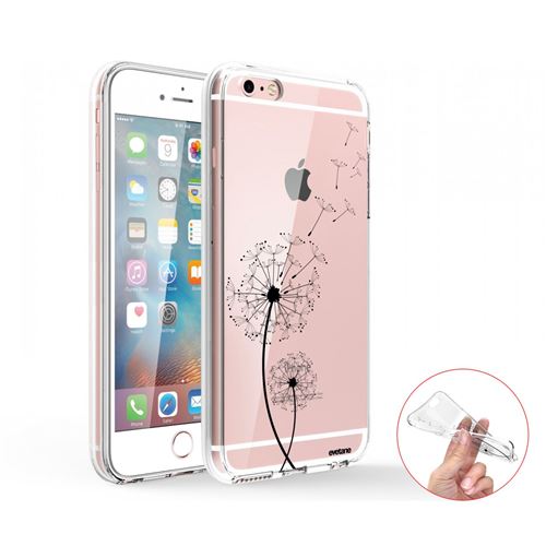 Coque Iphone 6 Iphone 6s 360 Intégrale Transparente, Pissenlit, Evetane®