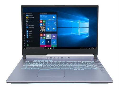 Asus Rog Studio 17 Px731Gt-Au124R - Intel Core i7 9750H / 2.6 Ghz - Win 10 Pro - Gf Gtx 1650 - 32Go Ram - 1To SSD - 17.3" Ips 1920 X 1080 (Full Hd) - Wi-Fi 5 - Bleu Argent