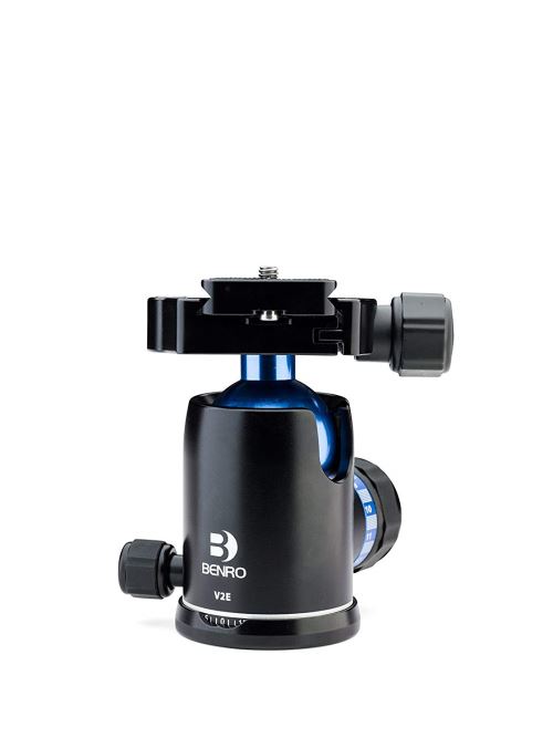 Benro V2e Triple Action Ball Head With Pu60 Qr Plate (noir)