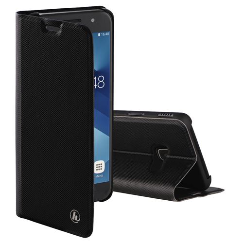 Étui portefeuille Slim Pro pour Samsung Galaxy A3 (2017), noir