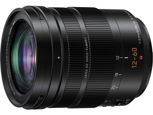Panasonic Lumix G Leica DG Vario-elmarit objectifs Professionnels, 12–60 mm F2.8–4.0 ASPH, sans Miroir Micro Four Thirds, Power O.i.s, H-es12060 (USA Noir)