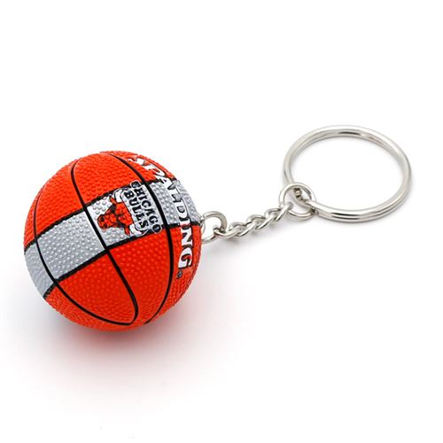 Porte Clés Nba Chicago Bulls 3D Ball - Basket Connection