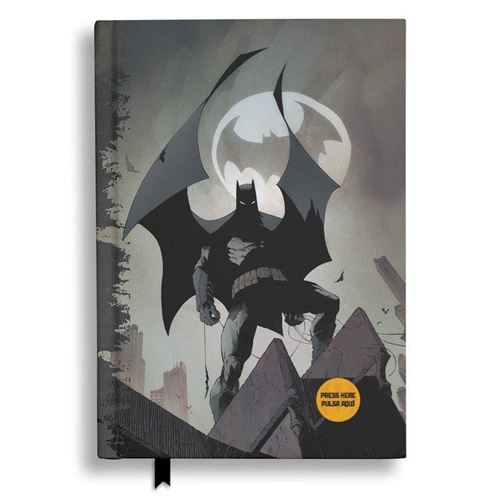 Sd Toys - Notebook Dc Comics - Batsignal Lumineux - 8436535277945