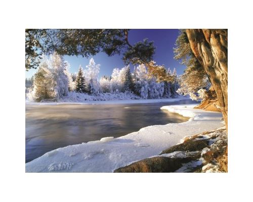 Puzzle 1000 Pièces : Rivière Dal, Suède, Jumbo