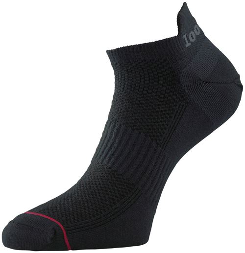 1000 Mile chaussettes de sport Ultimate Tactelhommes coton noir