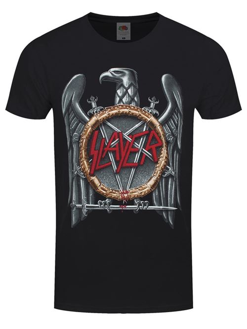 Slayer T-Shirt Silver Eagle Homme NoirS