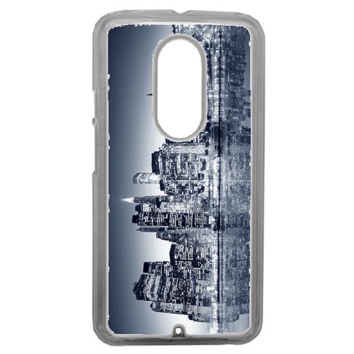 Coque Architecture Compatible Motorola Moto X2 Transparent