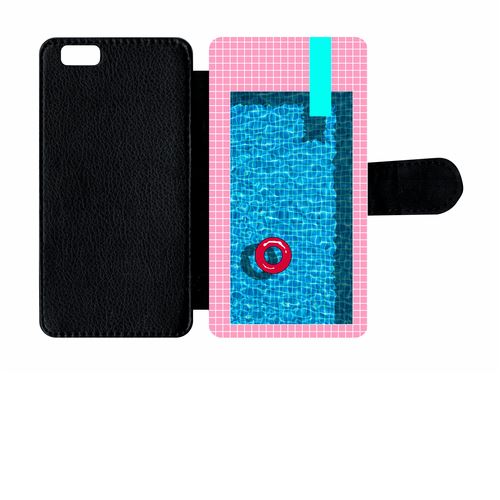 Etui À Rabat Apple Iphone 6 Illusion Piscine T Baignade