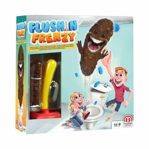 Jeu De Société Mattel Toilettes Folie