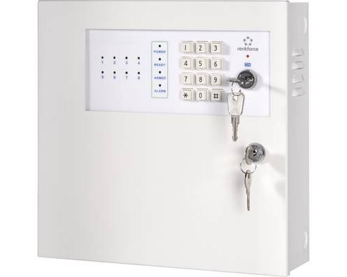 Centrale dalarme Renkforce MAC-608 MAC-608 Zones dalarme filaire 8 zones