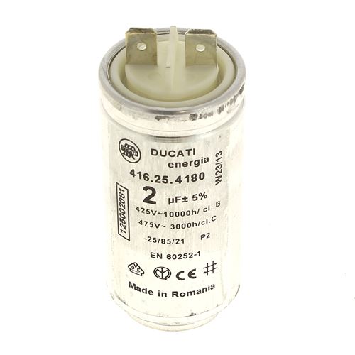Condensateur Sèche Linge Electrolux Condensateur 2Μf 400V pour Seche-Linge Faure, Seche-Linge Electrolux, Seche-Linge A.E.G