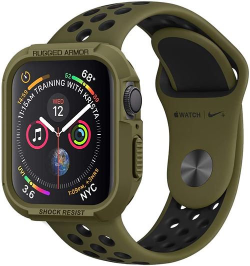 Spigen compatible avec Apple Watch Coque pour 44mm Series 4/ 5 - Olive Green