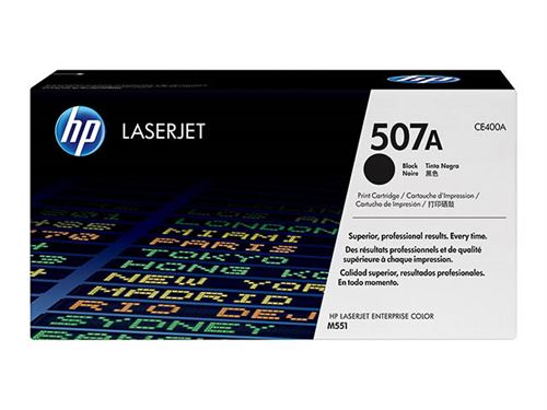 HP 507A - noir - originale - LaserJet - cartouche de toner (CE400A)