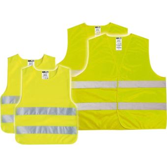 ProPlus Vestes de sécurité pack familial