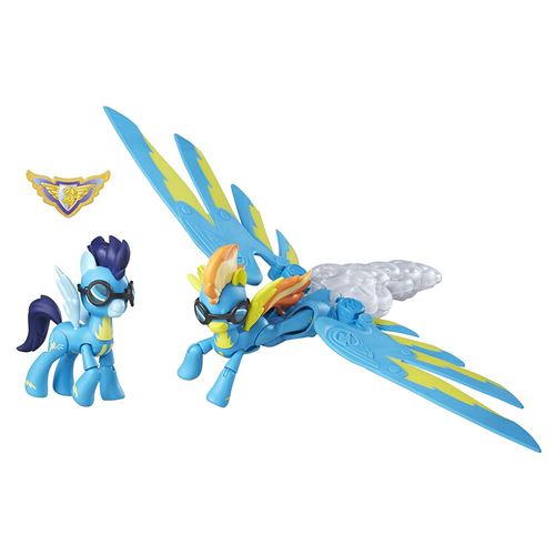 Hasbro My Little Pony b6011eu4 – Guardians of Harmony Wonde Bolts Sonic Boom, Kit de Jeu