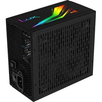 AeroCool LUX RGB 550M - Alimentation électrique (interne) - ATX12V 2.4 - 80 PLUS Bronze - CA 230 V - 550 Watt - PFC active - 1