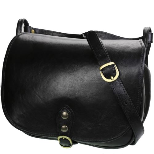 Sac à bandoulière femme en cuir Western 31x25x15 cm