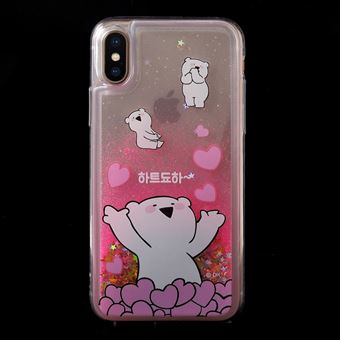 Coque En Tpu Dessin Anime Paillettes Dynamiques Combo Sable Mouvant Ours Avec Amour Chauffe Pour Votre Apple Iphone Xs X 5 8 Inch Etui Pour Telephone Mobile Achat Prix Fnac Transparence de mise pour cette protection laissant visibles les belles lignes de l'iphone xs.