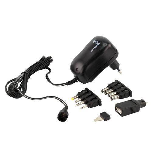 HyCell – Source d'énergie, einstellbar 1201 – 0007 3 V, 4.5 V, 5 V, 6 V, 7.5 V, 9 V, 12 V 1000 mA 12 W