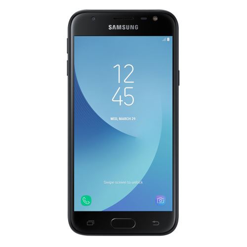 Samsung Galaxy J3 (2017) SM-J330F 4G LTE 16 Go 5 Ecran Android 7.0 Original Smartphone (Noir)
