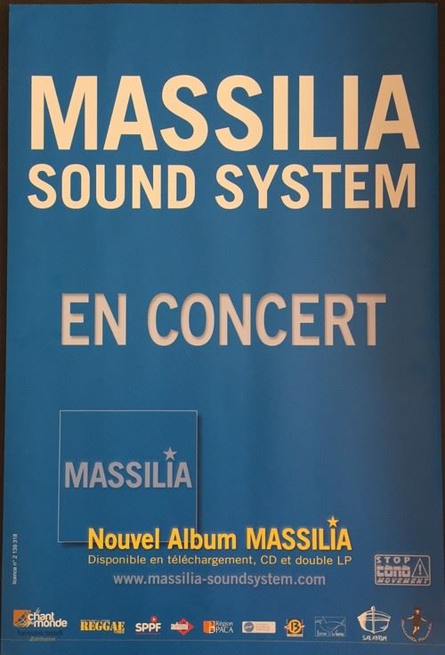 Massilia Sound System - 70x100 cm - AFFICHE / POSTER