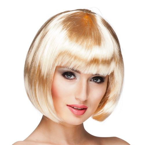 perruque cabaret blond