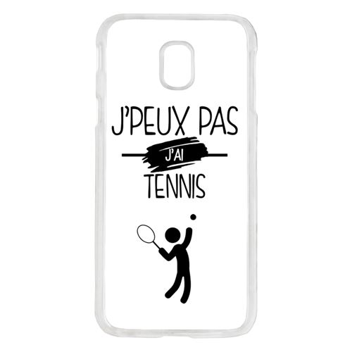 Coque j peux pas j ai tennis 1 compatible galaxy j3 2017 transparent