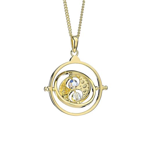 Carat shop, the Harry Potter collier avec horloge Vif d'or (plaqué