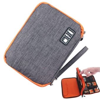 Pochette Organisateur De Câbles De Voyage – Noir – Petite – étui De Transport étanche