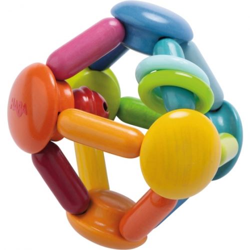 Haba anneau d'accrochage hochet encombrement 10 cm