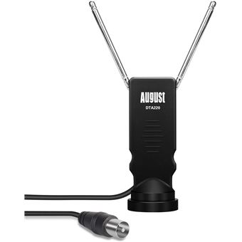 Antenne TV Interieure TNT HD Digitale – August DTA220 - Adaptateur TNT -  Achat & prix | fnac