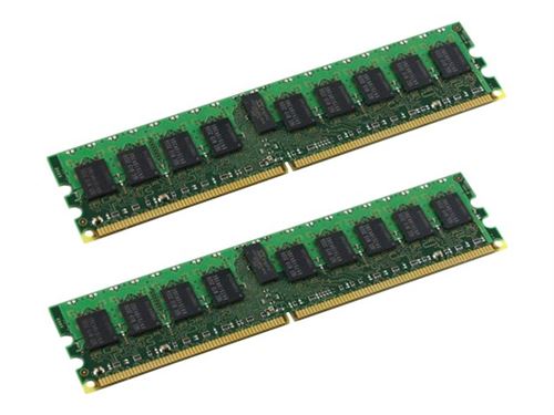 MicroMemory MMI0080/8GB 8Go DDR2 400MHz ECC module de mémoire - Modules de mémoire (8 Go, 2 x 4 Go, DDR2, 400 MHz)
