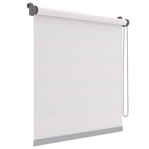 Decosol Store roulant mini Deluxe Blanc Translucide Rayure 37x160 cm