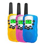 Talkie-Walkie Enfants Funkprofi – Rechargeable USB-C, Portée 3 Km, 8 Canaux – Jouet Aventure Idéal 3-8 Ans