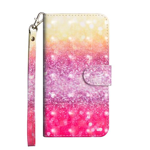 Etui en PU élément scintillant pour votre Nokia 7 plus