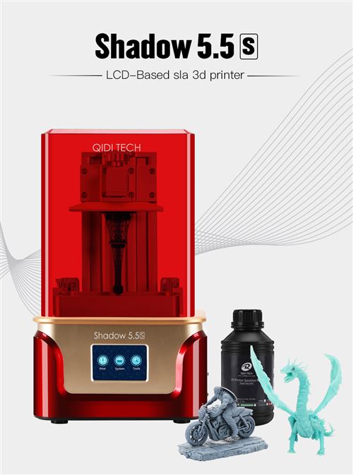 Imprimante 3D résine UV QIDI® SHADOW 5.5S