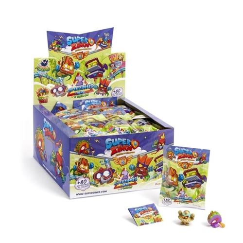 Figurines lot de 2 SuperZings 5 Pack deux héros et méchant