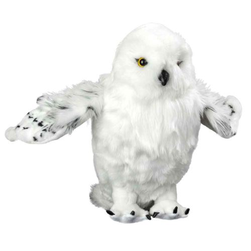 Peluche de collection 12 po Hedwig de Harry Potter avec ailes mobiles