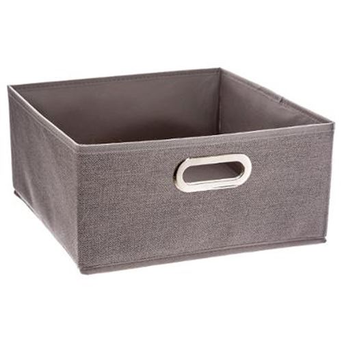 Paris Prix Gris Five Simply Smart - Boîte De Rangement Pliable Premium 15X31cm Clair - Image 1