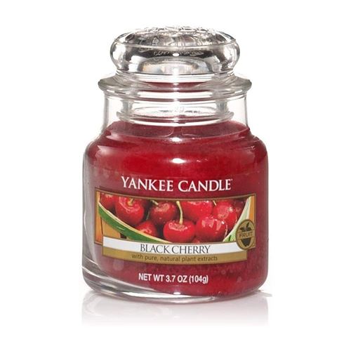 Yankee Candle bougie petite jarre, « Cerise noire »