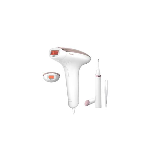 PHILIPS BRI927/99 Epilateur a lumiere pulsée IPL Lumea + tondeuse corps & visage + pince a épiler - Epilation semi-définitive