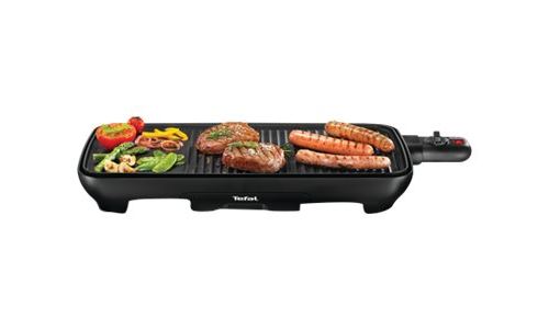 Tefal Malaga TG391812 - Plancha/grill - elektrisch - 1300 sq. cm - zwart