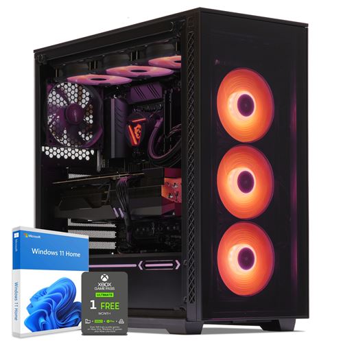PC Gaming Intel i5-9400F, RTX 2060, 16 Go RAM DDR4, 250Go SSD NVMe M.2 PCIe, 2To HDD, USB 3.1, CardReader. PC Gamer Expert. Unité centrale avec Windows 10