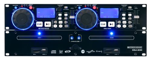 Pronomic CDJ-230 double DJ lecteur CD avec USB & SD
