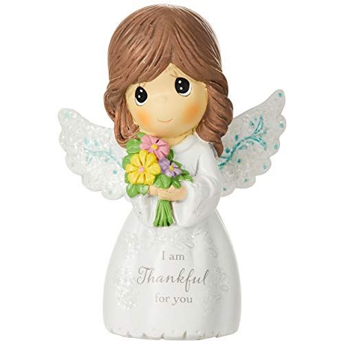 Precious Moments 162404 Je suis reconnaissant pour toi, mini figurine en résine