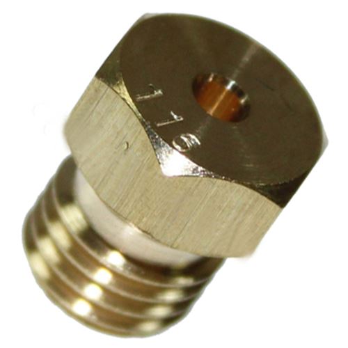 Injecteur butane propane diam. 116 (a l'unite) Four, cuisinière C00052940 ARISTON HOTPOINT, INDESIT, SCHOLTES, CANNON, WHIRLPOOL, CREDA, 2I MARCHI - 296746