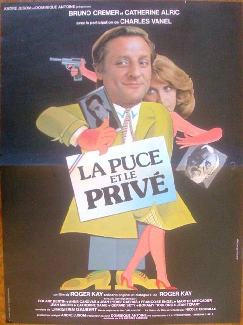 La Puce et le privé - 40x60 cm - AFFICHE / POSTER