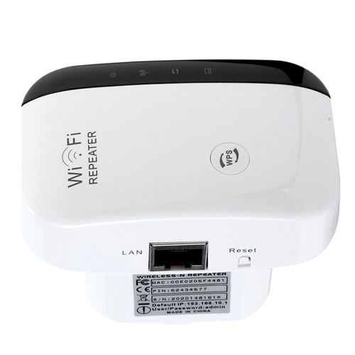 16€30 sur Répétiteur Amplificateur de Signal WiFi Port Ethernet