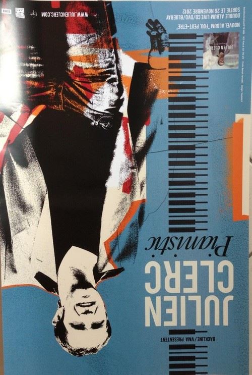 Julien CLERC - 40x60 cm - AFFICHE / POSTER État correct - N/A reconditionné disponible sur Fnac