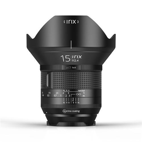 IRIX objectif 15mm f/2.4 firefly pentax
